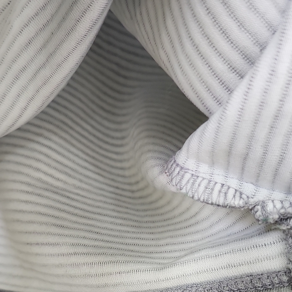 A New Day Light Gray Striped Top - Picture 8 of 10